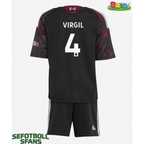 Liverpool Virgil van Dijk #4 Tredjeställ Barn 2026-27 Kortärmad (+ Korta byxor)